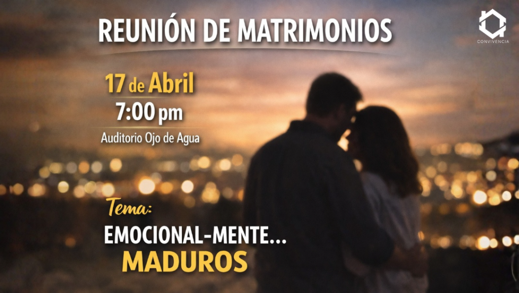 Reunión Matrimonios Abril 2026